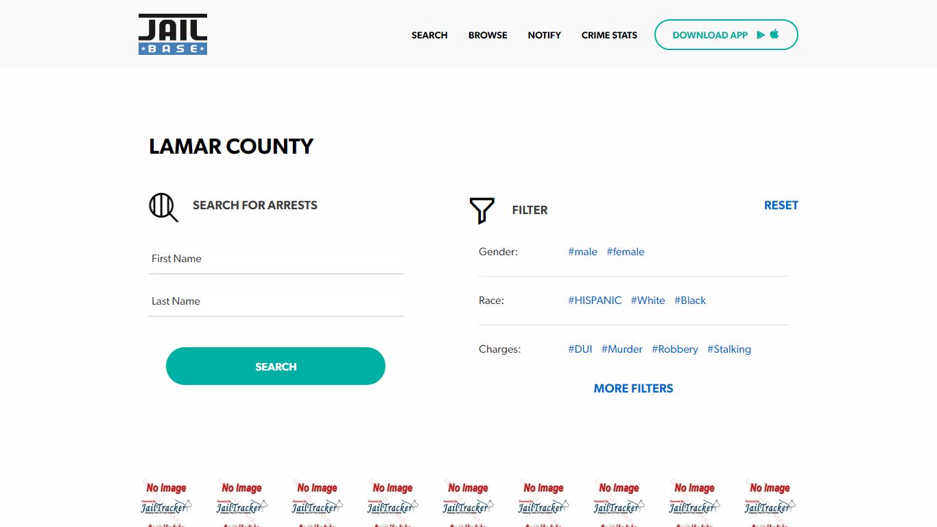 Lamar County Jail Inmate Search and Mugshots | JailBase